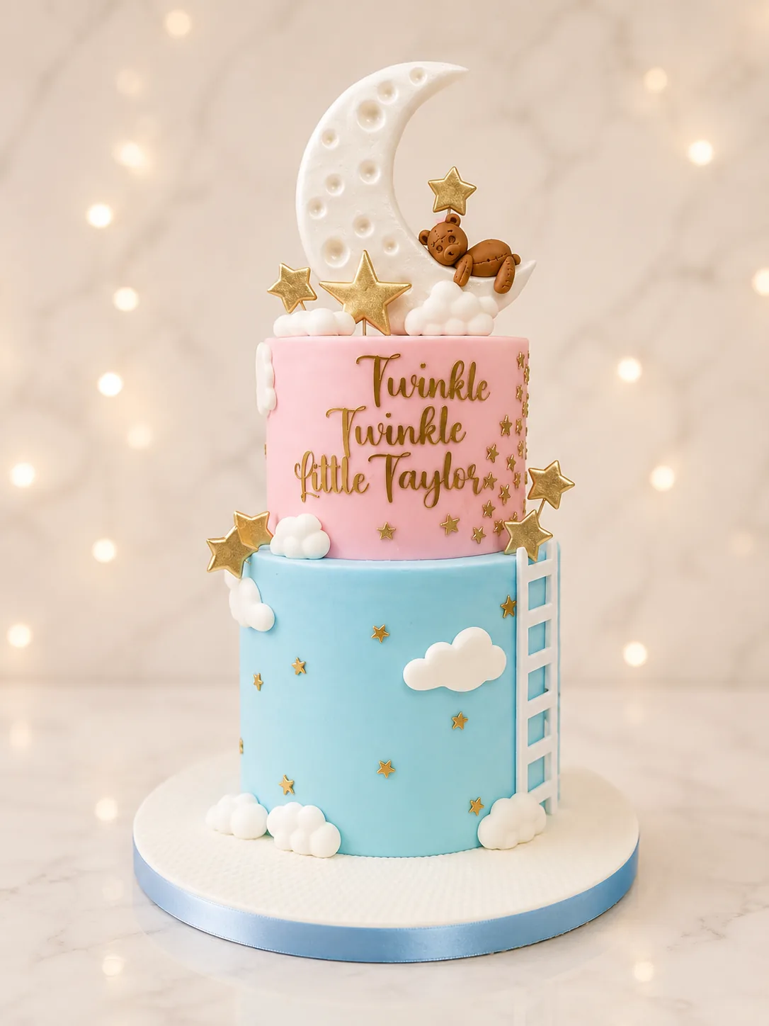 Twinkle Little Star Baby Cake by Sweet Mischief JA in Kingston, Jamaica