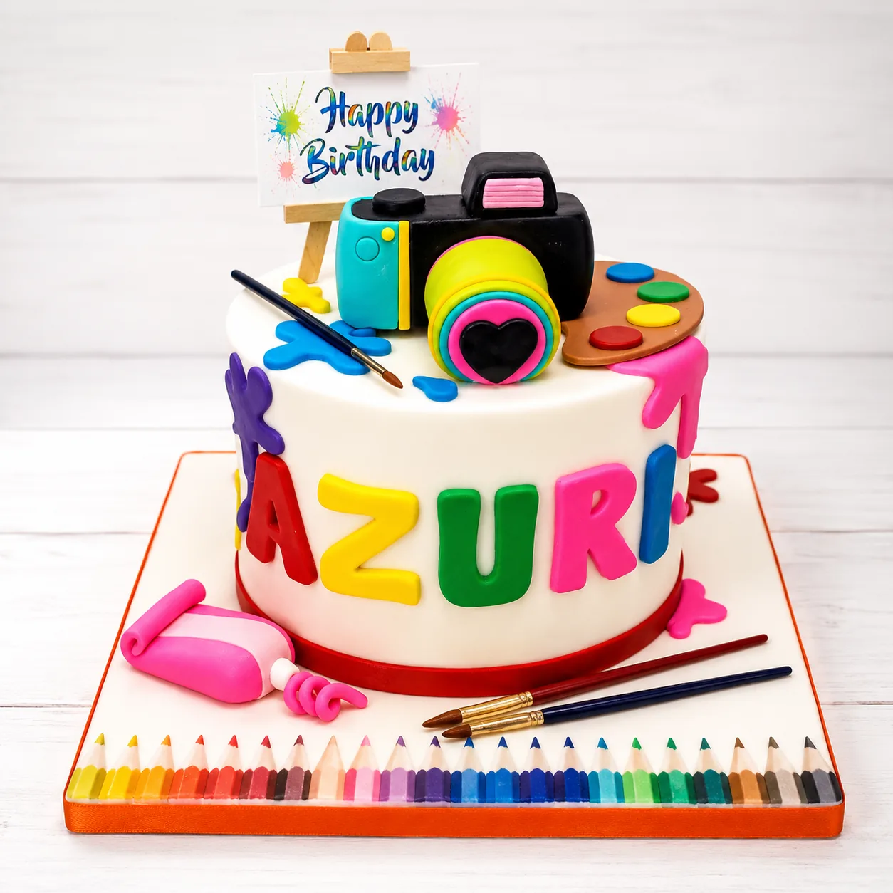 Art Party Birthday Cake by Sweet Mischief JA in Kingston, Jamaica