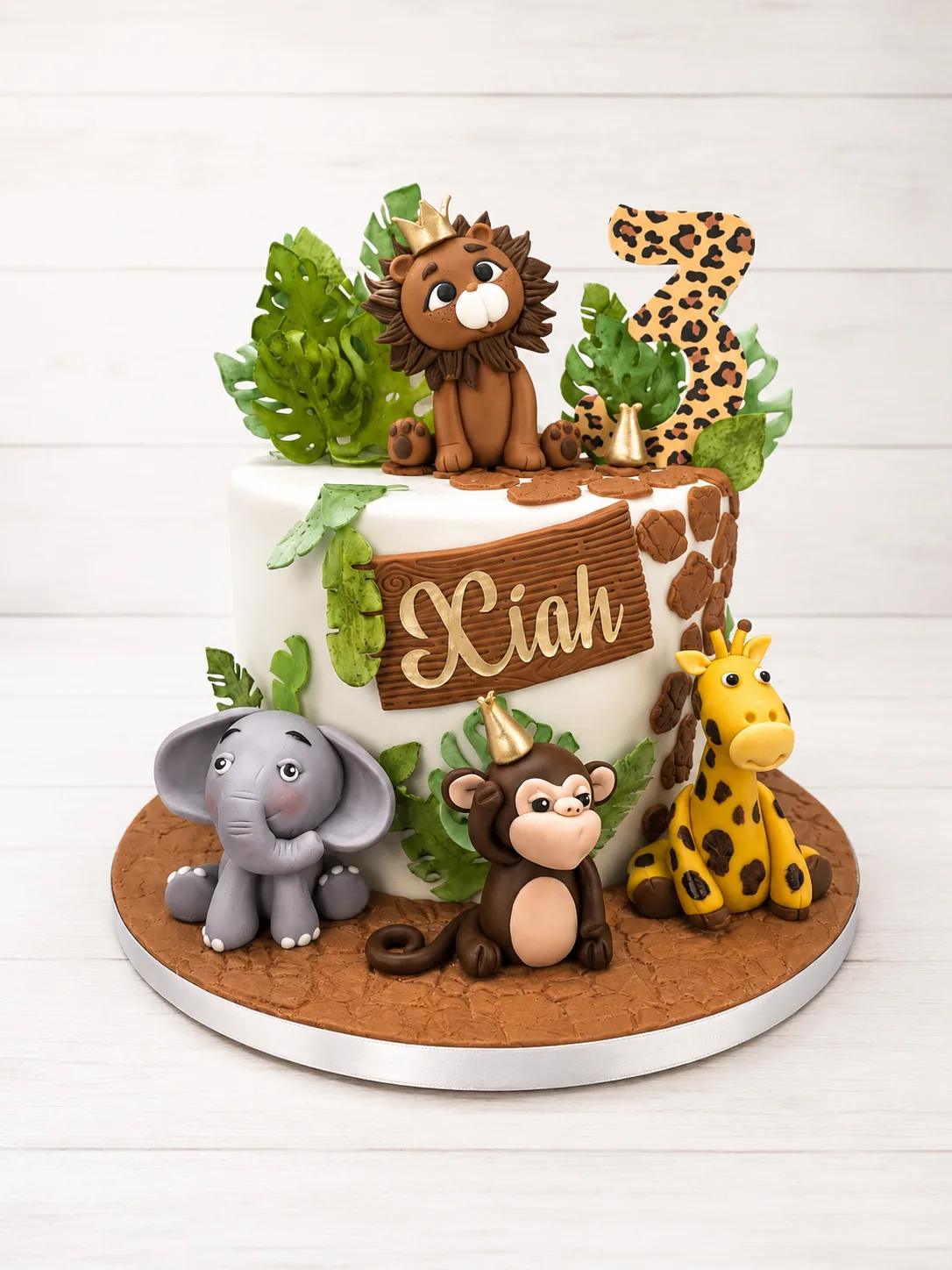 Jungle Safari Birthday Cake by Sweet Mischief JA in Kingston, Jamaica