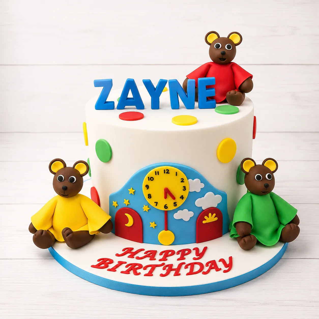 Teddy Bear First Birthday Cake by Sweet Mischief JA in Kingston, Jamaica