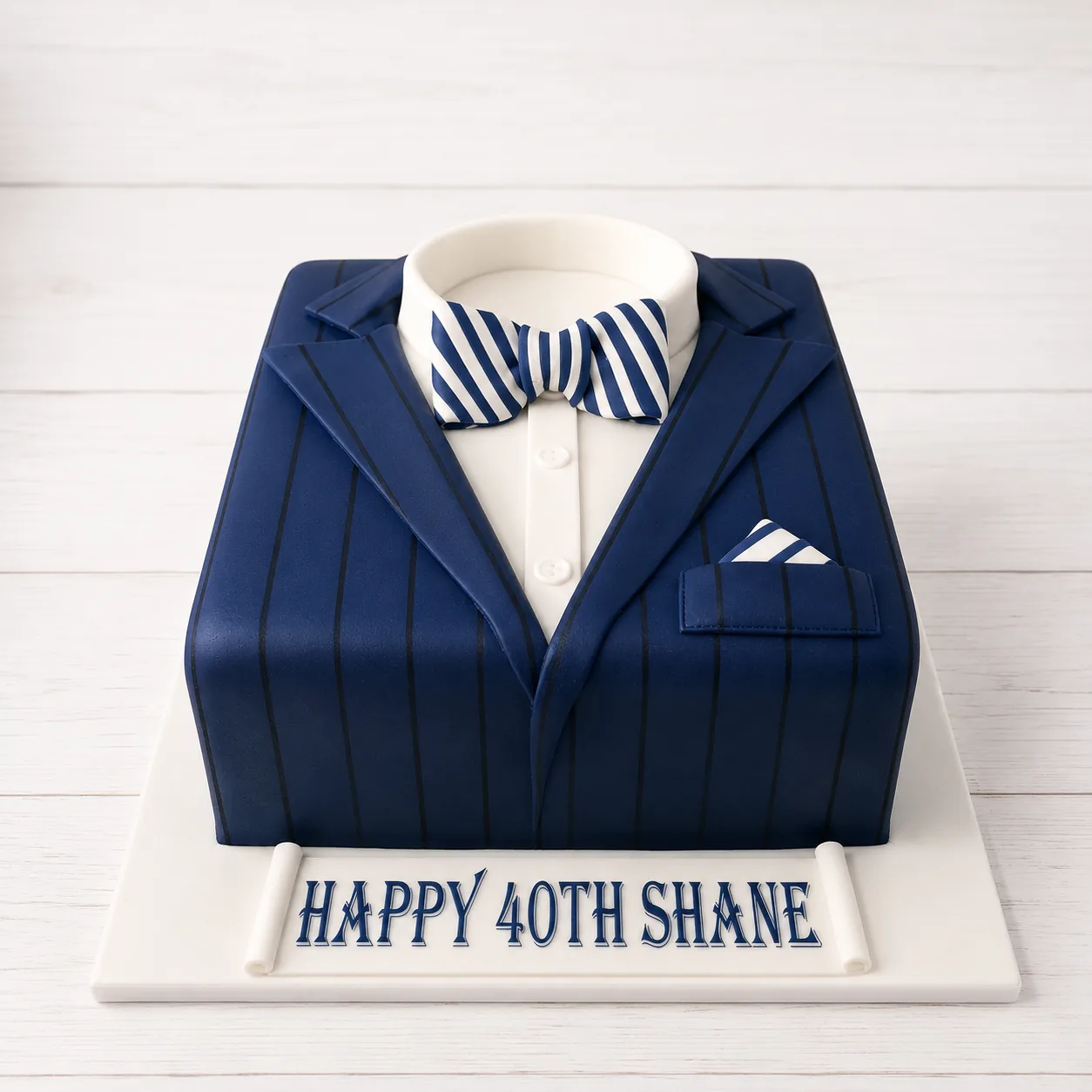 Tuxedo Birthday Cake by Sweet Mischief JA in Kingston, Jamaica