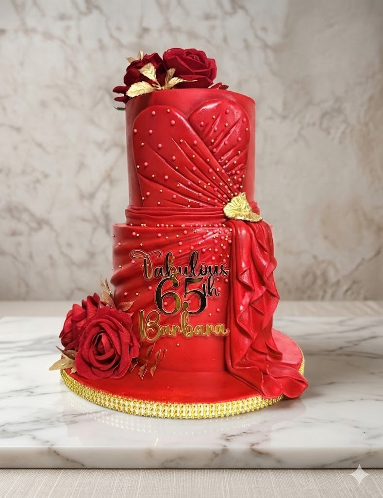 Luxury Celebration Cake by Sweet Mischief JA