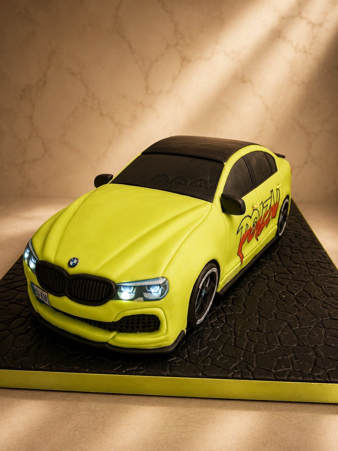 BMW Sports Car Cake by Sweet Mischief JA
