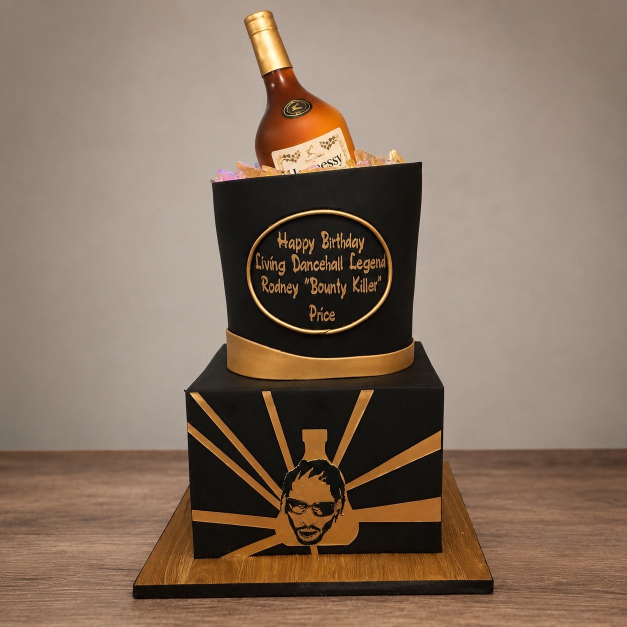 Bounty Killer Bucket Cake by Sweet Mischief JA
