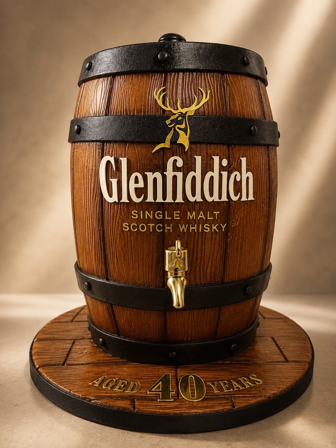 Glenfiddich Whisky Barrel by Sweet Mischief JA