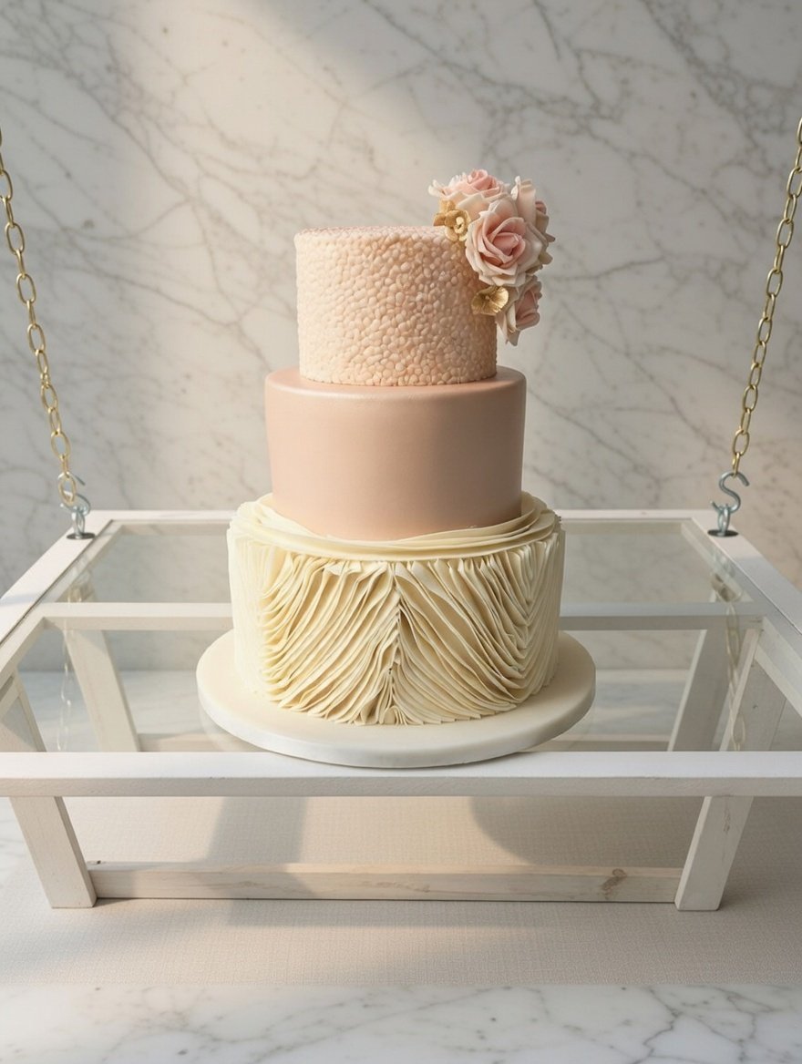 Blush Textured Floral by Sweet Mischief JA